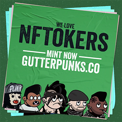 Nft Gutter Punks Flyer - NFTokers